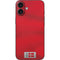 Denmark Soccer Flag iPhone 16 Plus Skin
